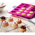 Mini Bundt Savarin bolo molde pan molde de silicone Molde de cozimento